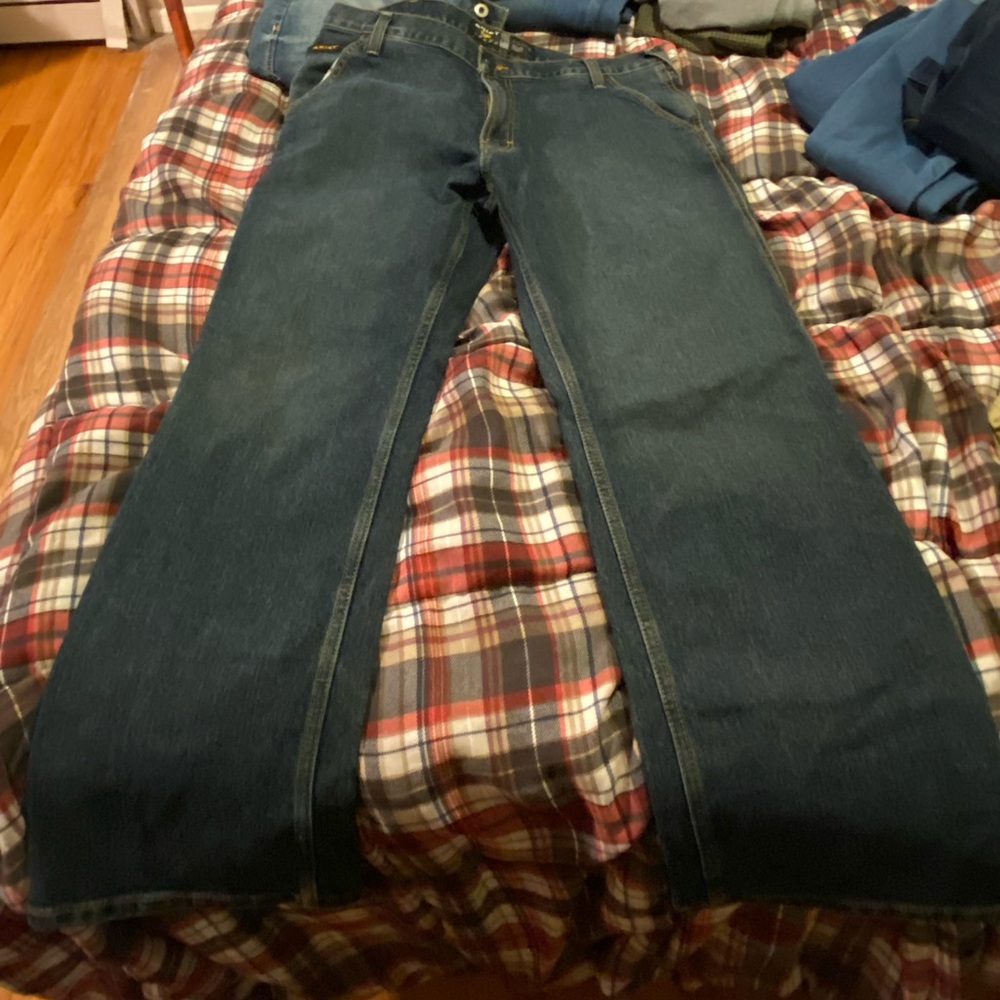 Ariat 36/32 relaxed boot cut rebar M4 work jeans